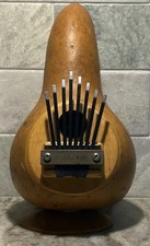 Vintage Kettle Gourd thumb piano.