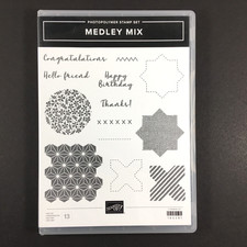 Stampin Up Medley Mix Photopolymer Stamp Set
