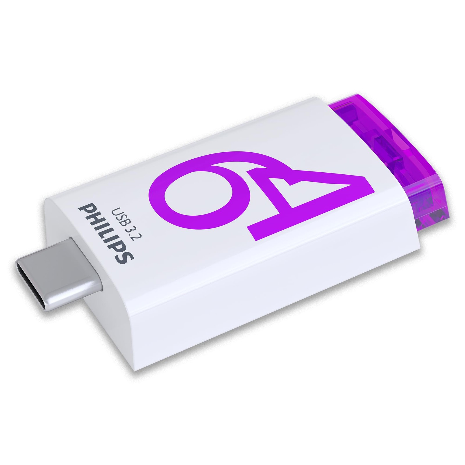 Port USB-C lecteur flash USB 3.2 Gen 1 64 Go mémoire externe PC portable