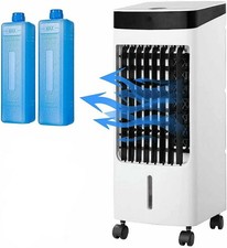 4Litre Evaporative Air Cooler 3in1 Fan Humidifier Remote Timer White BI-202DLR