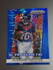 2013 Panini Prizm - Rookie DeAndre Hopkins #225 Blue Pulsar Prizm (RC)