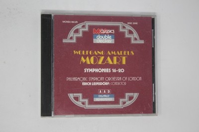 Mozart Symphonies 16-20 CD Philharmonic Symphony London Leinsdorf