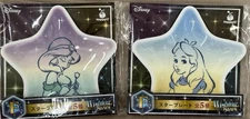 Disney Princess Jasmine & Alice Bandai Namco Star Plates &Charms 4 Items