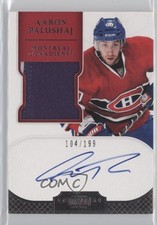 2011-12 Panini Dominion Rookie 104/199 Aaron Palushaj #153 Patch Auto 8ec