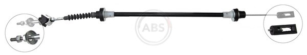 A.B.S. K24640 Cable Pull, clutch control for VW