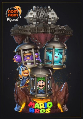 Chibi Lumali Super Mario Bros (Nomnom Figures)