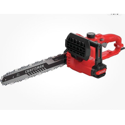 CRAFTSMAN 8 Amps 14-in Corded Electric Chainsaw, CMECS614 NEW!!
