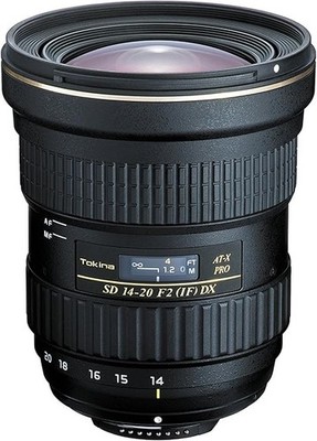 Tokina 14-20mm f2 AT-X PRO DX Nikon Fit Fotografie Kamera Objektiv