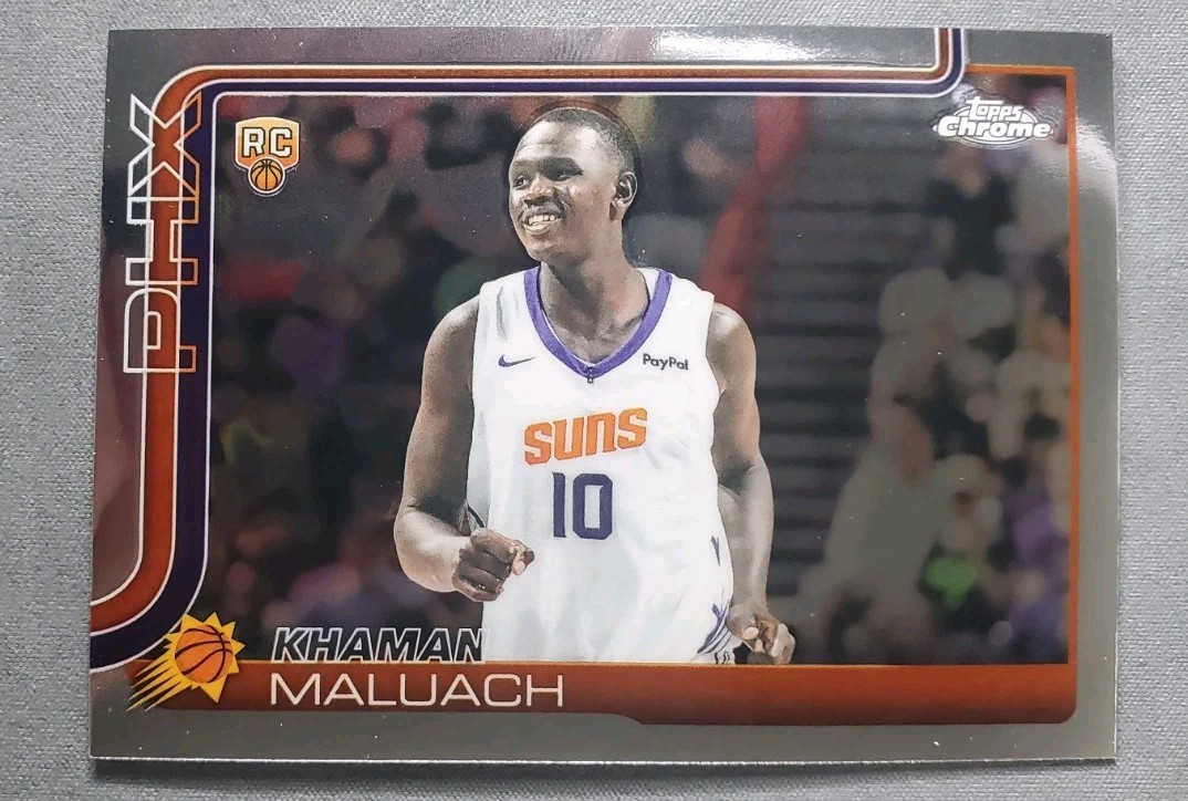 2025-26 Topps Chrome - Khaman Maluach #260 (RC)