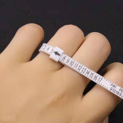 100pcs Multisizer Ring Gauge Finger Sizer 1-17 1/2 size USA Engagement