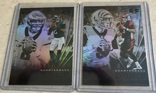Lot of 2 2020 Joe Burrow 11 Jalen Hurts 5 Panini Illusions