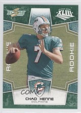 2008 Score Rookie Factory Set Green Chad Henne #376 0b6