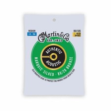 Martin Authentic Acoustic Marquis Silked Guitar Strings - 80/20 Bronze