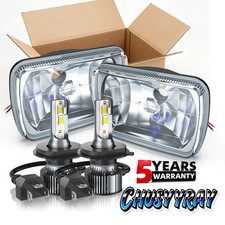 LED Headlights High/Low Beam For International 5900i 9200 9400 9900 7300 7400
