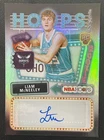 2025-26 Hoops #HFS-LM Liam McNeeley RC Hoops Rookie First Signs Auto Hornets
