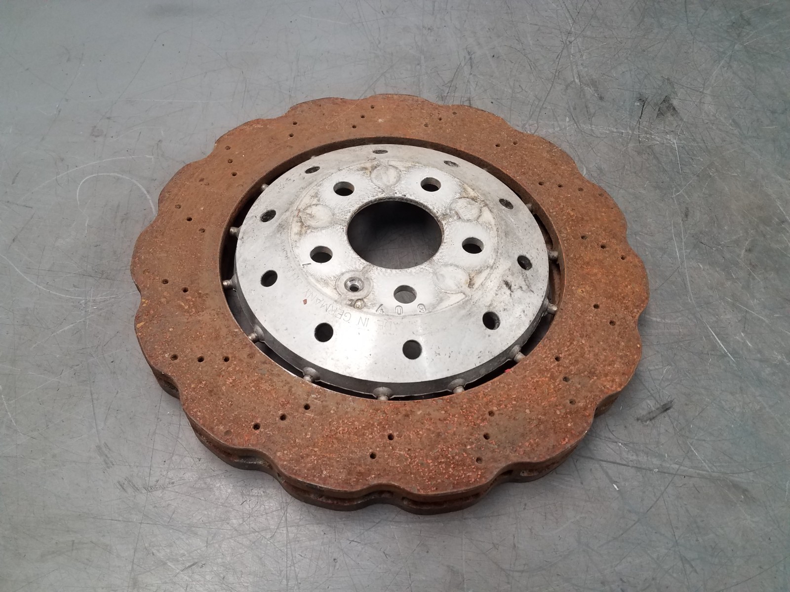 2017 Audi R8 V10 Plus Spyder Brake Rotor Set #4720 CA2
