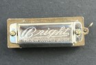 VTG. 1940's "Bright" Mini Harmonica Fob Key Ring Made Occupied Japan  XLNT. COND — photo 1