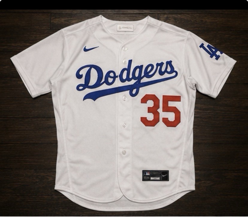 🔥 NIKE AUTHENTIC CODY BELLINGER #35 Small (36) DODGERS JERSEY 🔥