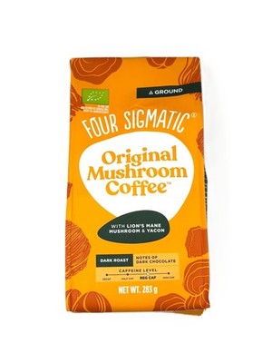 Vier Sigmatic gemahlener Kaffee mit Löwenmähne & Chaga Extrakt 283g | Erreichen