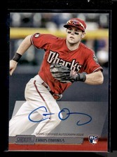 2014 Stadium Club Autographs #SCACO Chris Owings RC LOGO