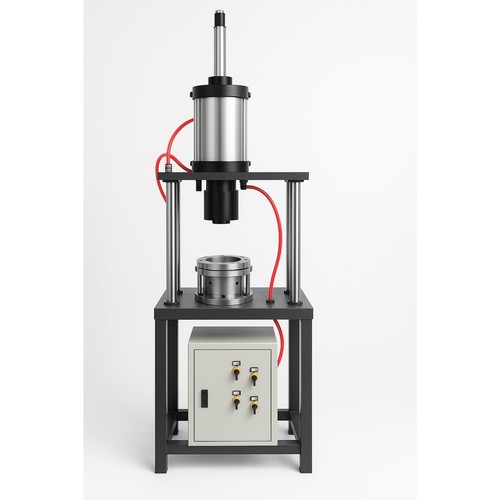 Hydraulic press machine for installing electric scooter tires