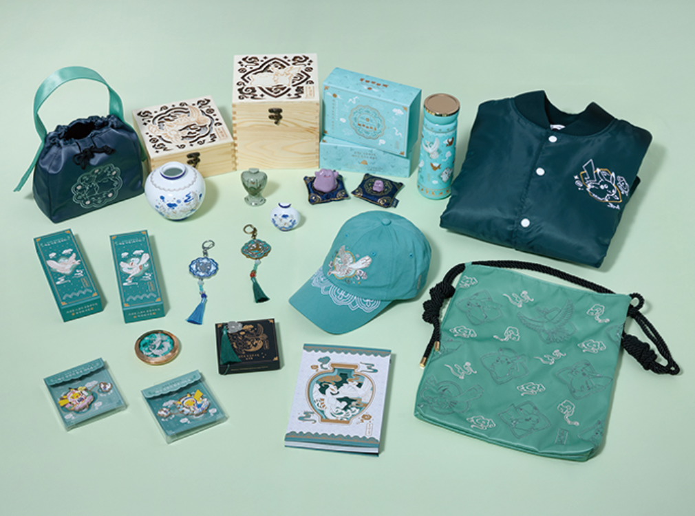 Pokemon Store Korean Heritage Edition Tumbler, Keychain, Cap