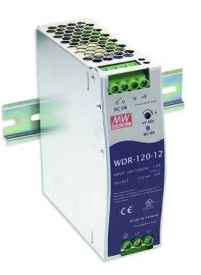 MEAN WELL single output DIN rail power supply 24V 5A 120W 