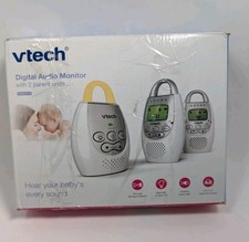 NEW VTech DM221-2 Digital Audio Baby Monitor w/ 2 Parent Units DECT 6.0