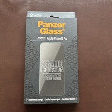 Image of Panzer Glass Screen Protector for iPhone 15 Pro Max Ceramic Ultra-Wide Fit