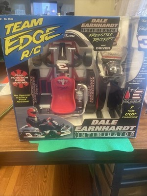 Vintage Dale Earnhardt Team Edge R/C Freestyle Cart And Driver Factory Sealed