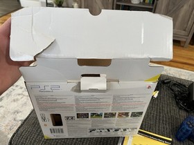 Sony PlayStation 2 Slim Black with Box, Cords, Controller - Disc Reader Problem