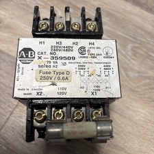 Allen Bradley X-359509 Voltage Transformer 1ph 50va 240/480v-ac 120v-ac