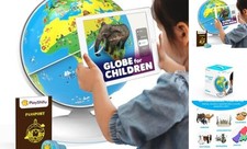 Play Globe for Children  : Interactive Kids Globe with 1000 Facts Orboot Earth