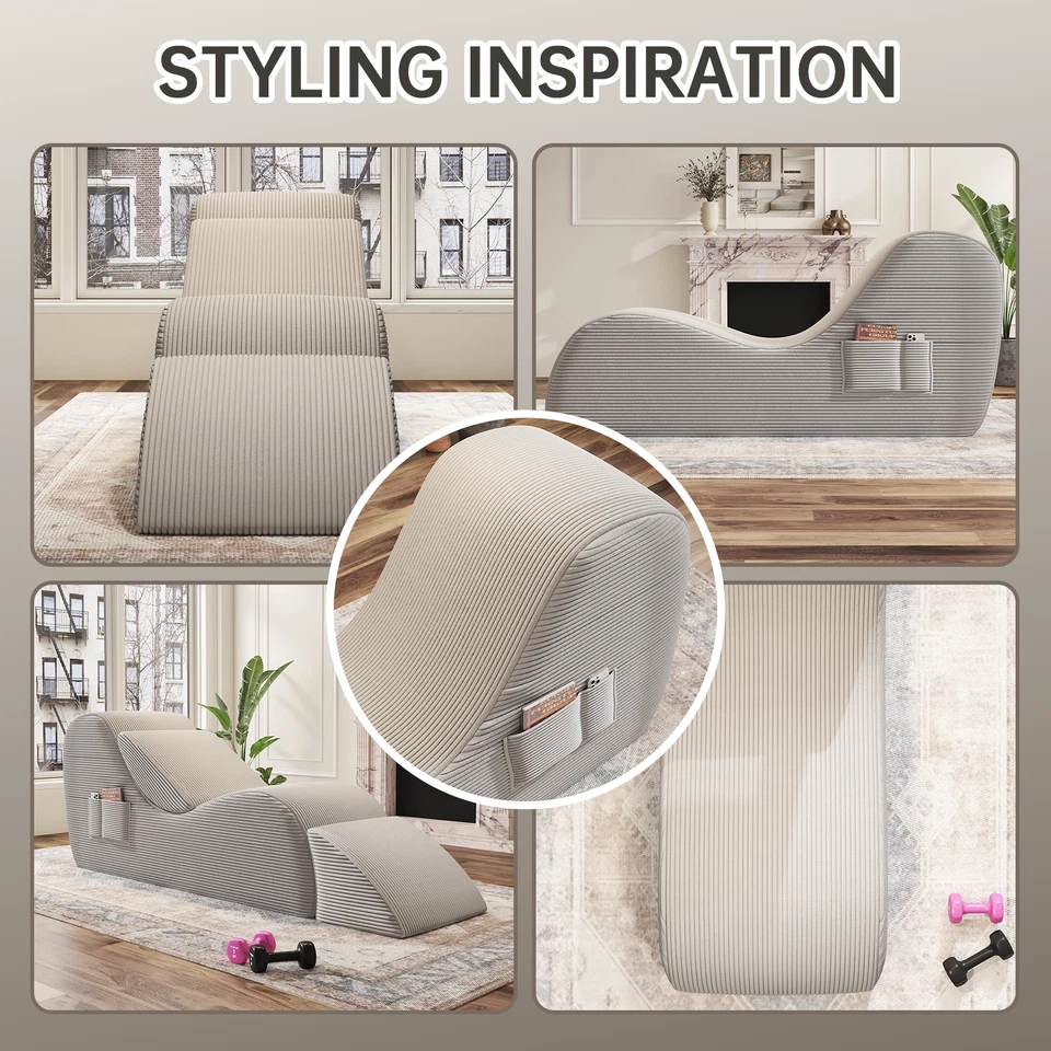 Sex Chair Yoga Sofa Yoga Recliner Chaise Lounge Couple-Sex Couch Sex Assist Sofa - Image 4 of 4