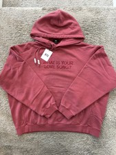 BTS ARIRANG Hoodie Red Size Large 2026 Official Pop-Up Store Limited Merch Goods
