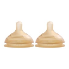 Anti-Colic Series Nipple, Slow Flow,1 Months, 2-Pack