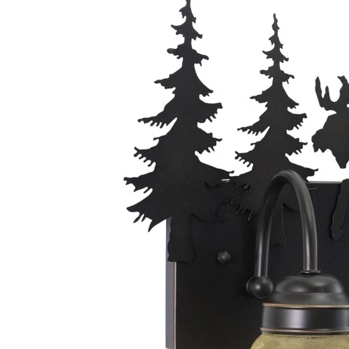 Vaxcel Lighting VL55602BBZ Yellowstone 2 Light 16-3/4"W Bathroom - Bronze - Picture 2 of 4