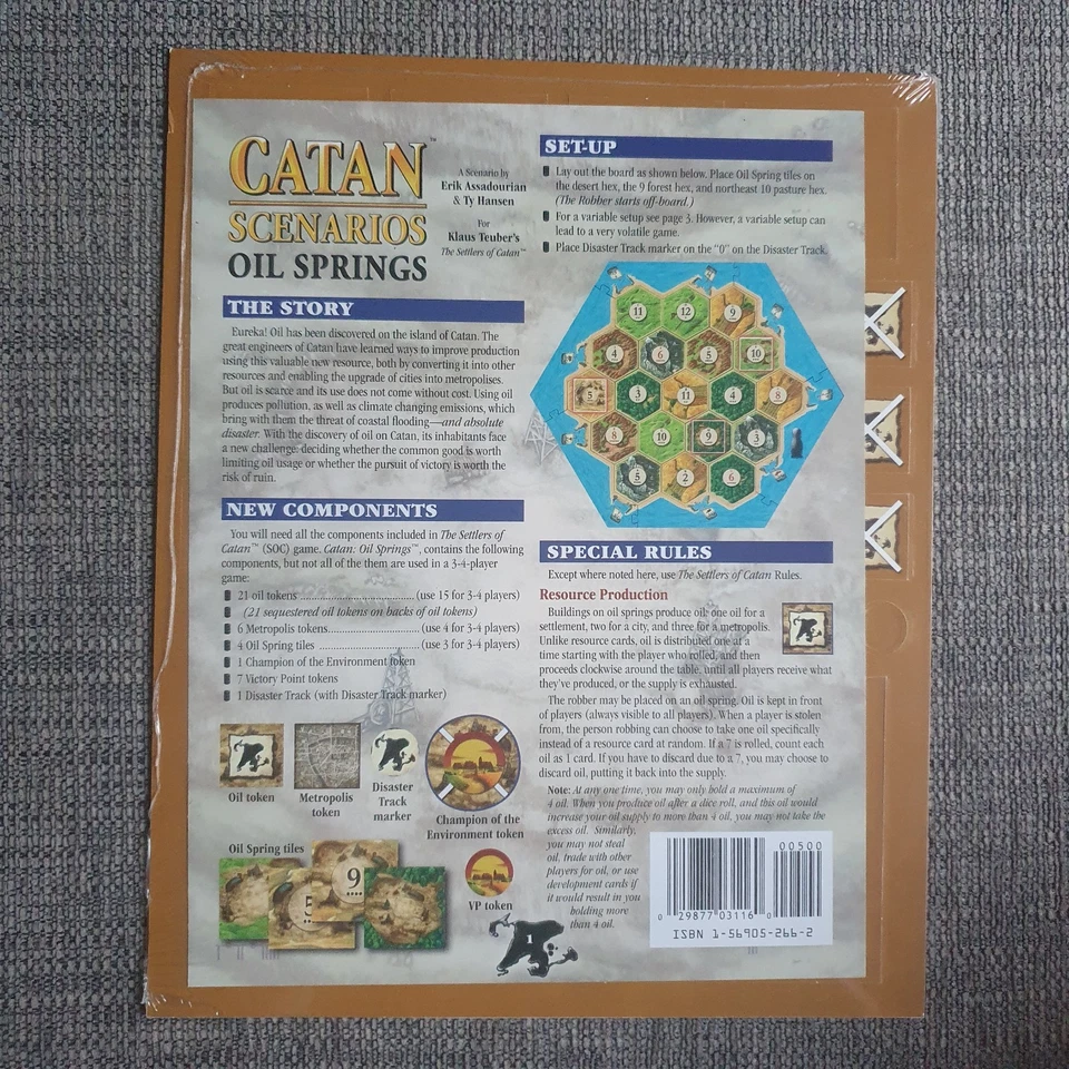 Catan Scenarios Bundle – Oil Springs, Helpers of Catan, Frenemies, Great River - Image 3 of 4