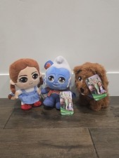 Wizard of Oz Plush Set Dorothy Winged Monkey Toto Dog Stuffed Animals New