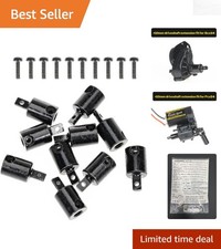 Upgrade Your RC Crawler: 10mm Steel Drive Shaft Extenders for SCX24 & AX24