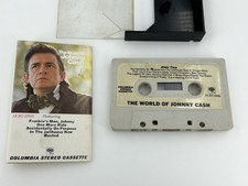The World of Johnny Cash Cassette Tape Acceptable