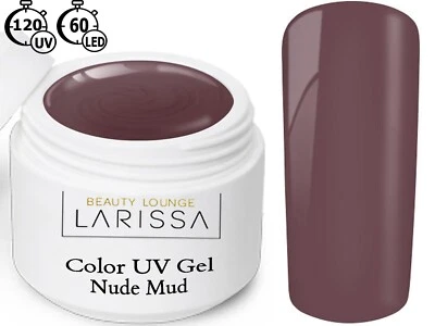 BEAUTY LOUNGE LARISSA Color LED UV Gel 5 ml Farbgel French Modellage Nail Art Nagel Farbe Nude Mud