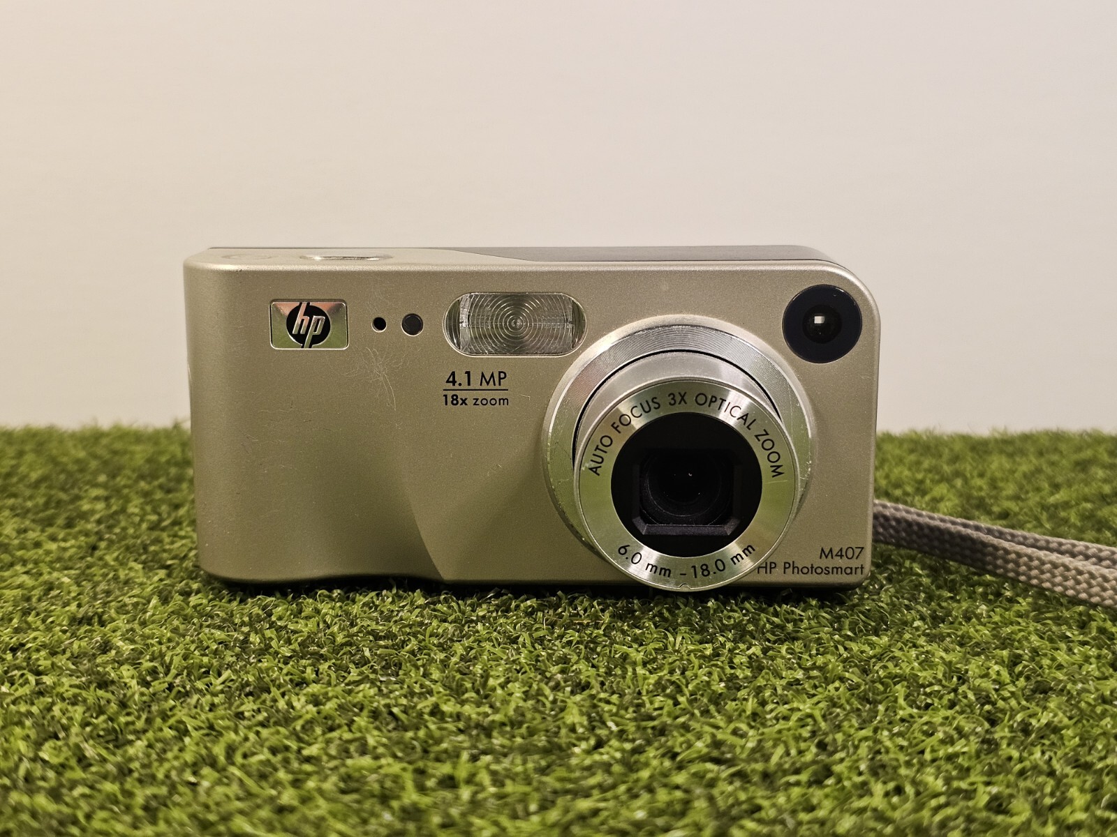 HP PhotoSmart M407 4.1MP Silver Digital Camera - Fully Functional-image