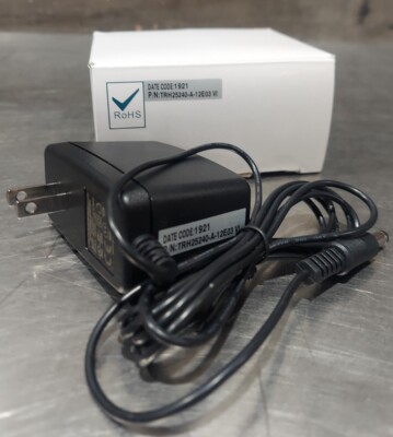RoHS CINCON TRH25240-A-12E03 SWITCHING ADAPTER. 100/240V 0.7A 47-63Hz