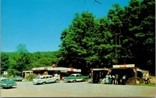 Deer Creek Lake MD Halsey's Snack Bar Chrome Postcard 566