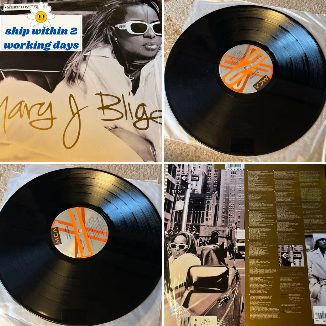 未使用品】 Mary J. 2LP ☆ World My Share ☆ Blige 洋楽 - hellowilla.co