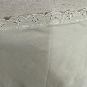 Vintage Philmade Lace Trim Full Slip Nightgown Women's Size 38 Tricot White USA