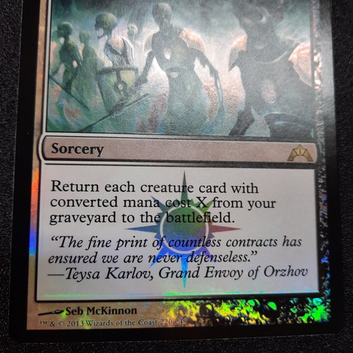 Magic the gathering, Immortal Servitude, Gatecrash , Foil, Sorcery, English, NM - Picture 3 of 13