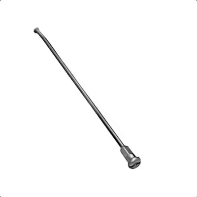 VERSTÄRKTE SPEICHE MIT NIPPEL (1 STÜCK) HINTEN 18'' BETA '13-'22 FARBE SILBER