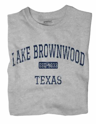 Lake Brownwood Texas TX T-Shirt EST